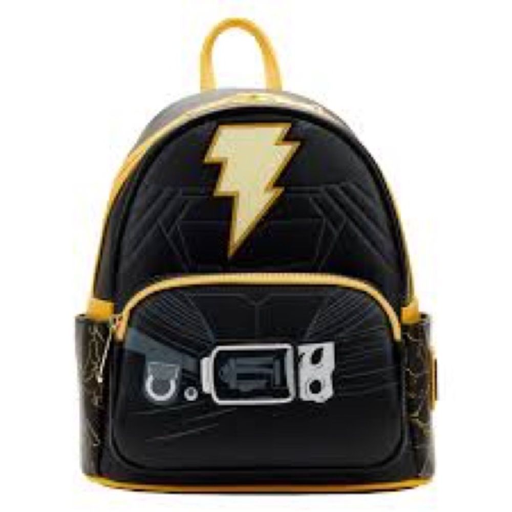 Loungefly DC Comics Black Adam Light Up Cosplay Mini Backpack NWT